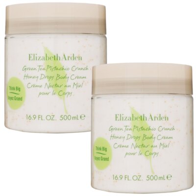 Elizabeth Arden Green Tea Pistachio Crunch Honey Drops Body Cream 2 x 500 ml Set