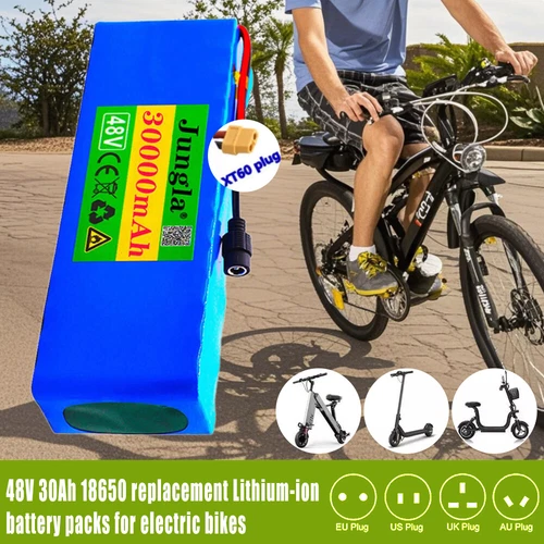 E-Bike Li-Ion Akku 48V 30/58Ah 13S3P Ersatz Lithium Ionen Akkupack mit Ladegerät - Bild 13 von 19