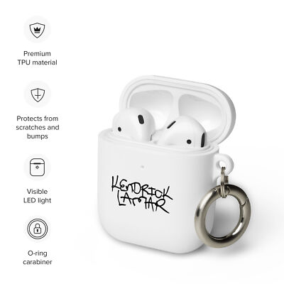 KENDRICK LAMAR AIRPODS CASE DAMN ALBUM RAP HIP HOP CONCERT TOUR