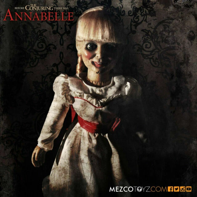 Mezco The Conjuring Annabelle 18 inch Prop Replica Doll - 90500