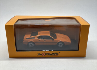 ミニカー MINICHAMPS BMW M1 1980 Paul's Model 1/43 Maxichamps 1/43 BMW M1 Orange Diecast Car Paul's Model Art