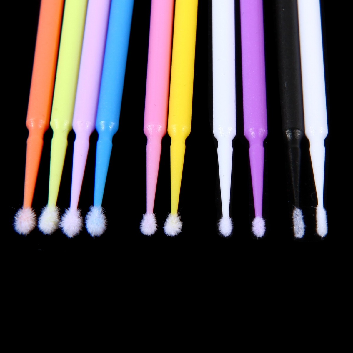 400 Micro-brosses Applicatrices (Fine, Super Fine, Regular) - Usage Dentaire & Cosmétique