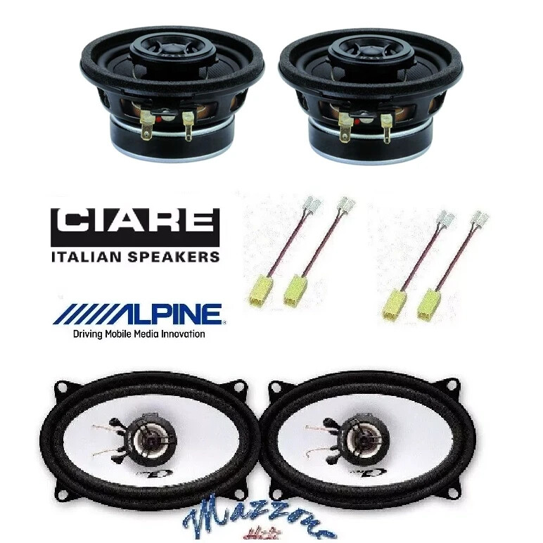 Migliora l'audio della tua Fiat Punto 176 Cabrio - Kit Alpine e Ciare