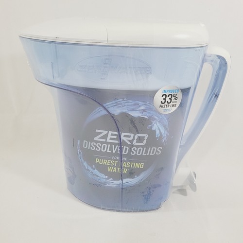 Zero Water ZD012RP Ready Pour 12 Cup Filtered Pour Through Water