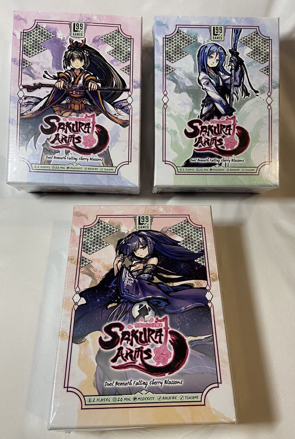Sakura Arms; Level 99 Games, Yurina Saine Yatsuha Core Box 1,2 