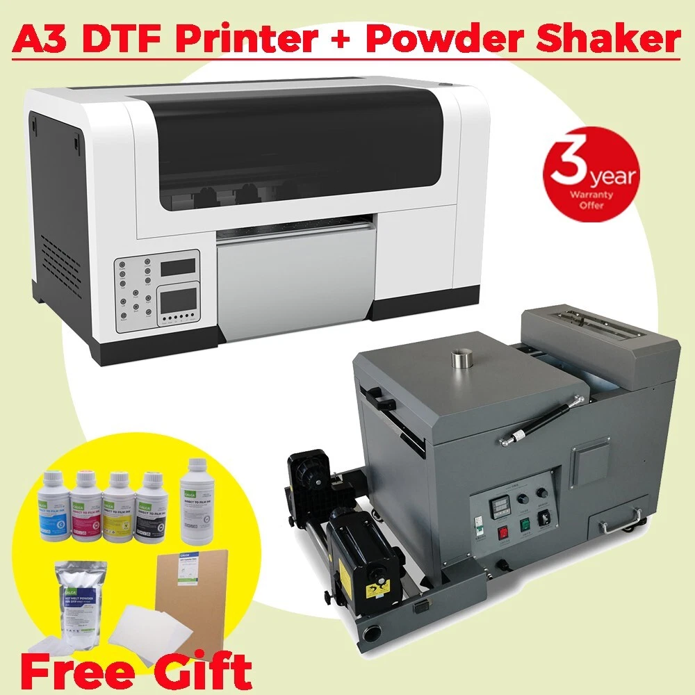 A3 DTF Printing System Direct to Film Printer Powder Shaker