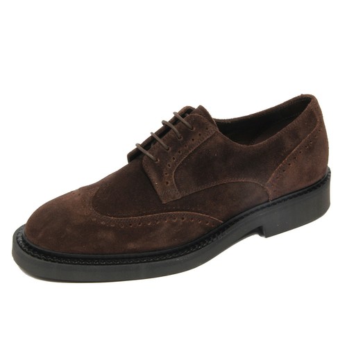 G3654 scarpa allacciata uomo FRATELLI ROSSETTI ONE brown suede shoes men |  eBay