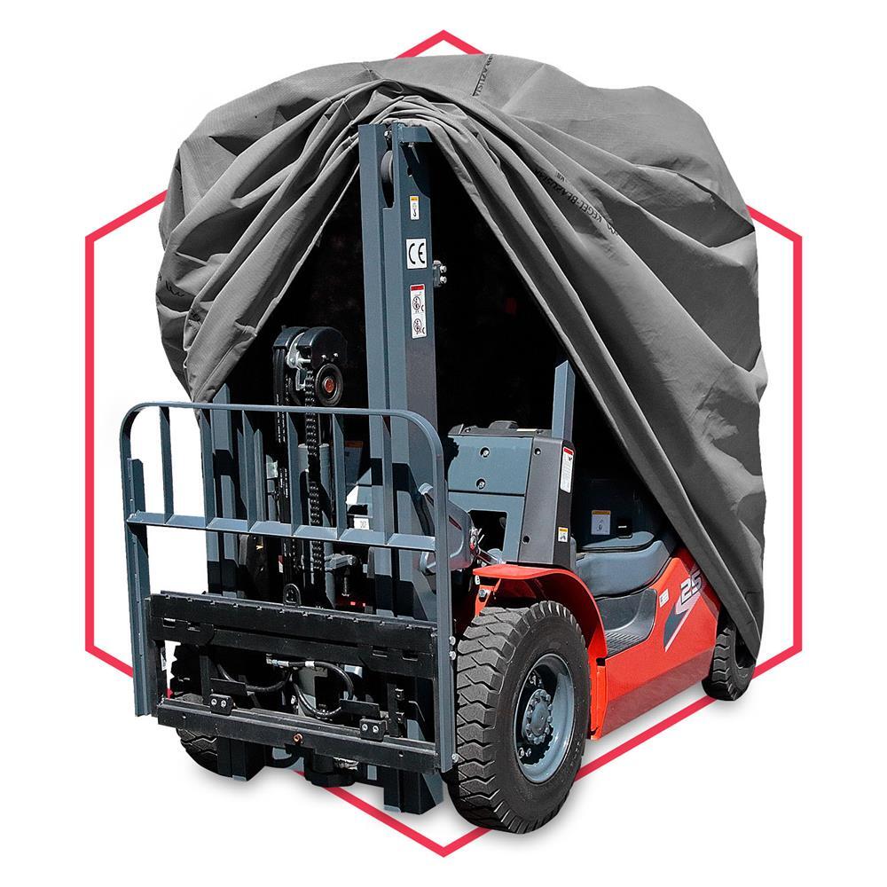Carretilla elevadora cubierta transpaleta carretilla elevadora lona de cubierta lona