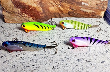 Vibrating Blade Baits 1/2oz Custom Paint Fishing Lures Sonar Four bait lot
