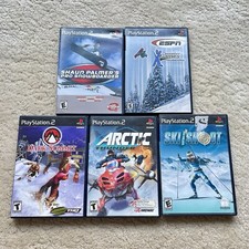 BUNDLE: ARCTIC THUNDER, DARK SUMMIT, XGAMES, SHAUN PALMER +MORE PS2 PREOWNED