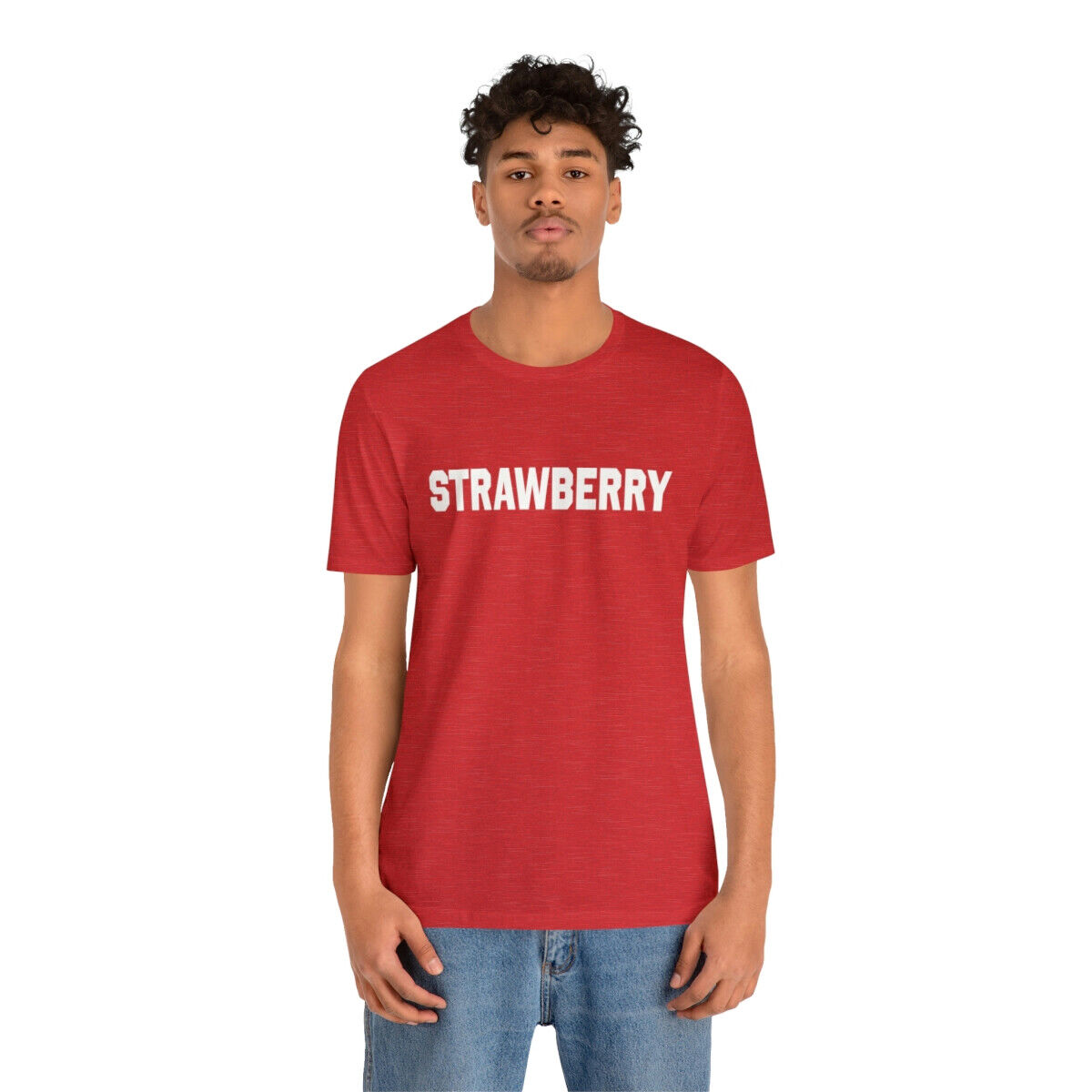 STRAWBERRY T-Shirt Haagen-Dazs Ice Cream Flavor 1970s Style STRAWBERRY T-Shirt Haagen-Dazs Ice Cream Flavor 1970s Style