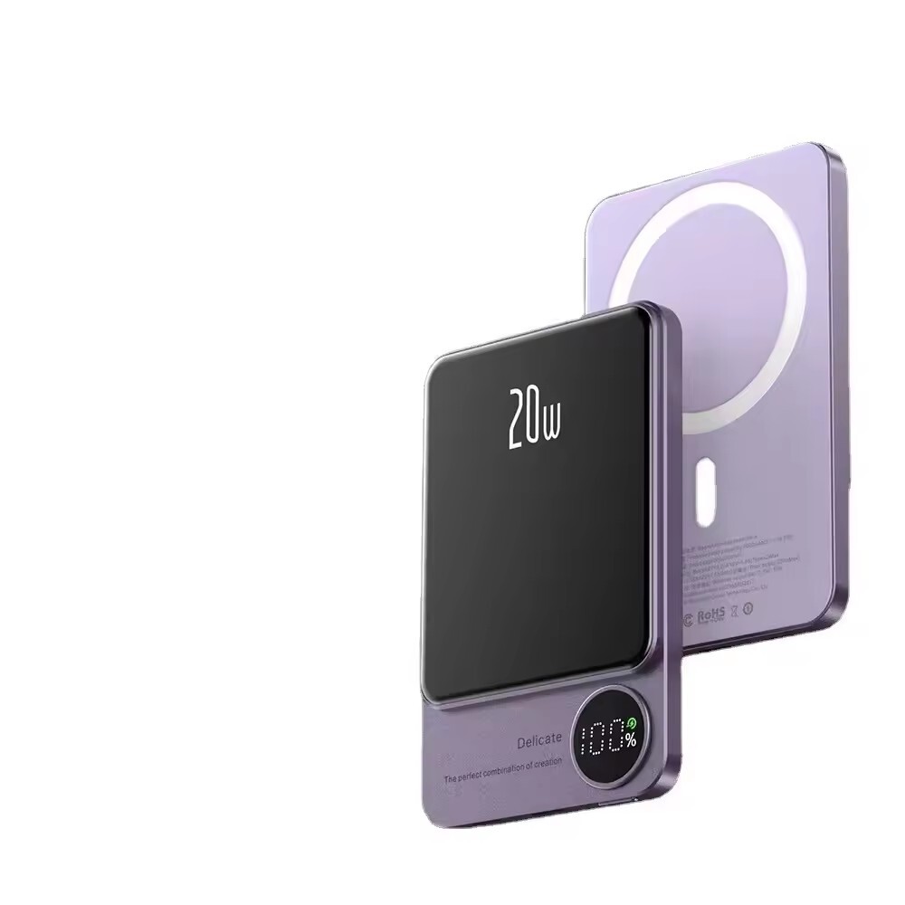 10K Magnetic Wireless Power Bank Fast Charging Portable