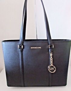 NWT MK Michael Kors SADY Large Black 