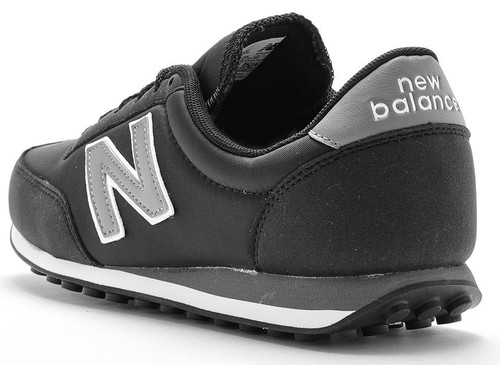 new balance 410 classic trainers in black blue & grey u410 cc