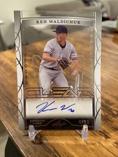 2023 Leaf Trinity Baseball Clear Rookie Auto Ken Waldichuk #/99 SSP 🔥📈