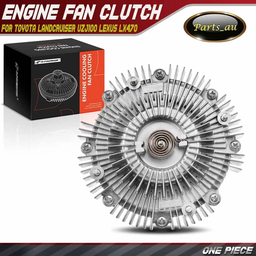 Fan Clutch for Toyota Landcruiser UZJ100 Lexus LX470 2UZFE V8 4.7L LS400 1UZFE - Picture 1 of 8