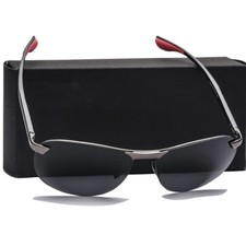 Aluminium HD Sonnenbrille Herren Polarisiert Fahrerbrille UV400 Pilotenbrille