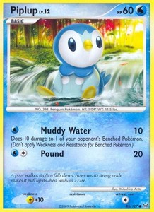 Piplup 85/127 Pokemon Platinum Base Set Regular Card Pokémon TCG NM