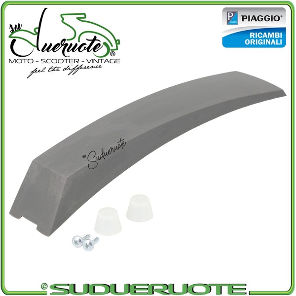 Cresta Vorderer KotflüGel Fregio Grau Vespa PX 125 150 200 1983-1998 Piaggio-image