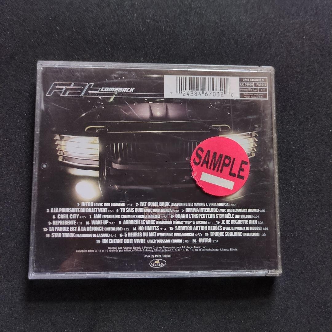 ALLIANCE ETHNIK「Fat Comeback」CD Fat Come Back - Amazon.com Music