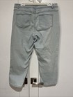 J. Jill Size 12 Authentic Fit Cropped Light Blue Denim Jeans — photo 5