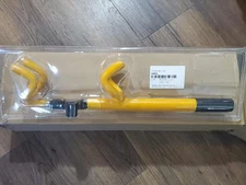 Double Hook Steering Wheel Lock Anti-Theft Security Heavy Duty 18" 3+Lbs 2-Keys