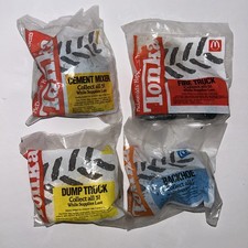 New McDonalds Happy Meal Tonka Truck Toys Set of 4 Vintage 1992 MIP