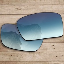 hdhut No Polarized Replacement Lens for-Oakley Gascan Blue Gradient Tint