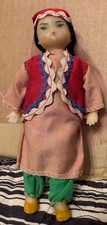 RARE VINTAGE Armenia SSR doll souvenir in national costume 1970