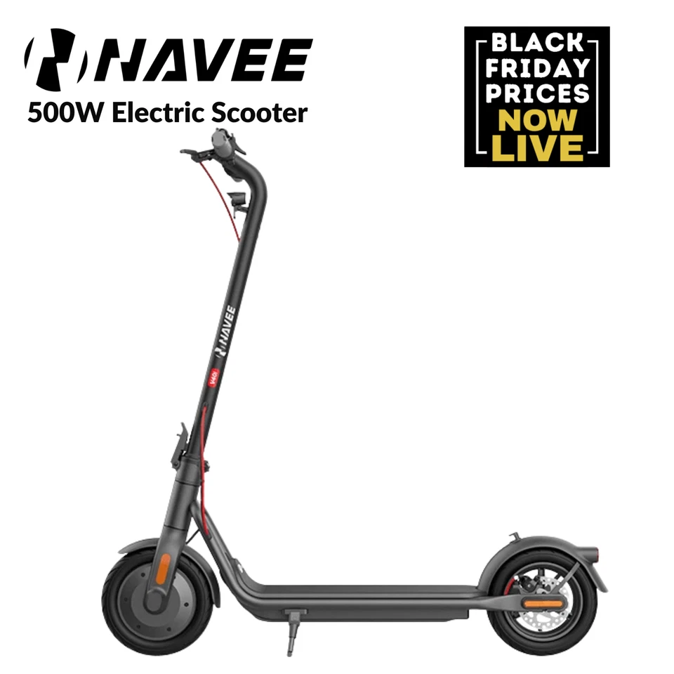Navee V40i 500W Electric Scooter 37Mi Range Foldable Design Refurbished