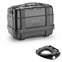 Givi Kit Koffer TRK46BB Schwarz 46LT + Montageplatte BMW R 1150 RT 2001