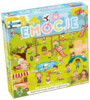 GRA UCZYMY SIE EMOCJE EDUKACYJNA DZIECI TACTIC