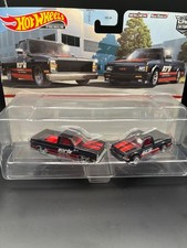 Hot Wheels Car Culture Borla '83 Chevy Silverado and '91 Chevy Syclone Truck