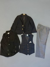 Class Club Boys 4-Piece Suit Set Blazer Vest Shirt Pants size 4/5