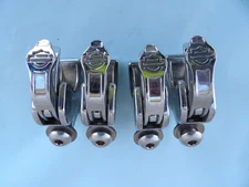 Lot of 4 OEM Harley Sportster Dyna 39mm Front Fork Quick Detach Windshield Clamp