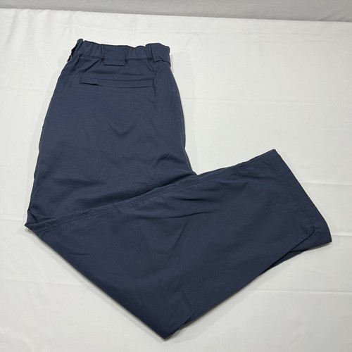 Duluth Trading Pants Mens XL x 30 Blue Flex Dry On The Fly Hiking Fit 38x29 Read - Picture 2 of 10