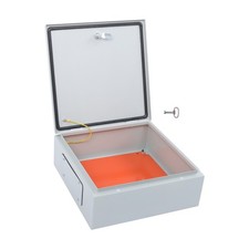 16x16x6" Electrical Enclosure Carbon Steel IP65 Wall Mount Junction Box w/ Lock