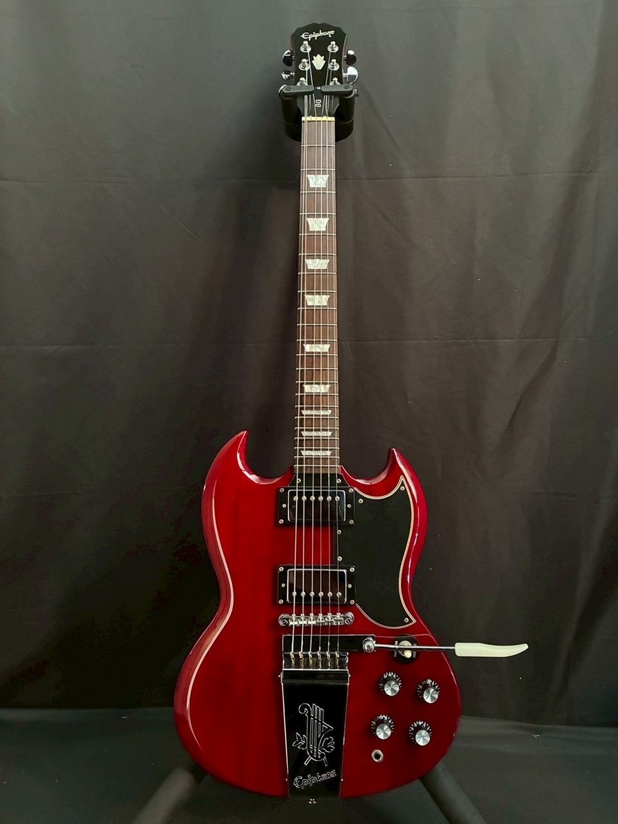 Epiphone SG Standard 60s Maestro Vibrola Vintage Cherry | eBay