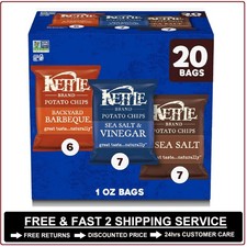 Kettle Brand Potato Chips Variety Pack, 1 Oz, 20 Ct