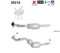 Katalysator AS 30214 FüR Renault Clio 4 16V BHA1 Bhak Bhmg Bhmk