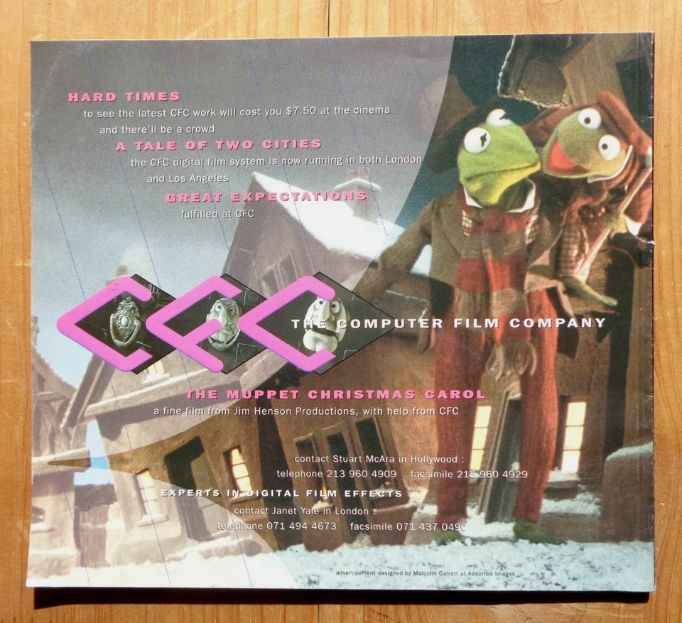 Cinefex # 53 February 1993 Bram Stoker's Dracula Close Encounters The Third Kind - Image 2 of 2