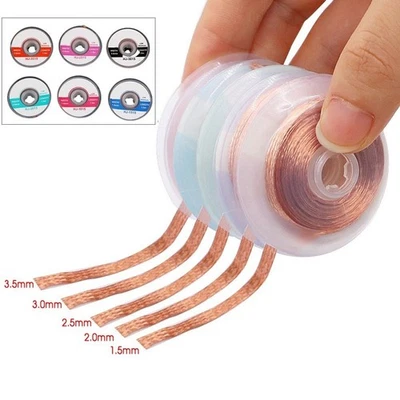 Tresse à dessouder tresse à dessouder cuivre pur dissolvant vente chaude
