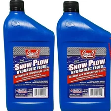 Snow Plow Hydraulic Fluid Super S Extreme Low Temperature (-50) SUS 400 2 Quarts