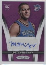 2014-15 Panini Prizm Rookie Auto Purple Prizm 77/99 Mitch McGary #20 Auto 0f8
