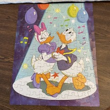 VINTAGE 1980 Whitman Walt Disney DONALD & DAI...