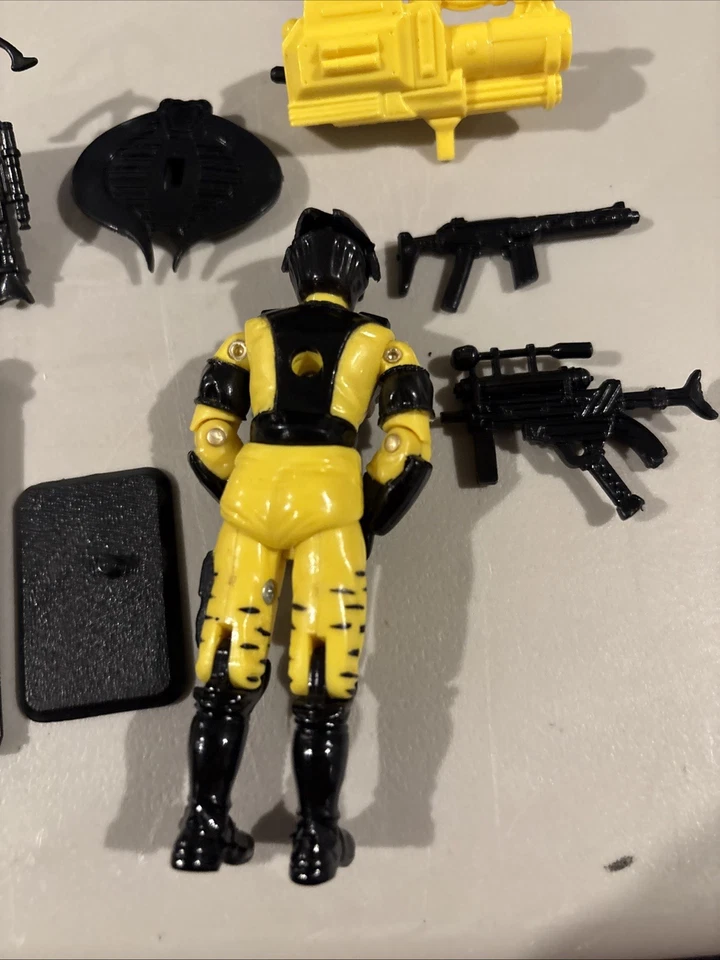 1993 Vintage GI Joe Lot 3.75 ARAH Cobra Alley Viper v2 100% Complete - Image 2 of 2