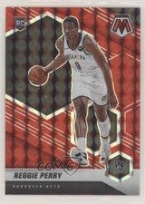 2020-21 Panini Mosaic Rookie Red Mosaic Prizm Reggie Perry #244 1u6