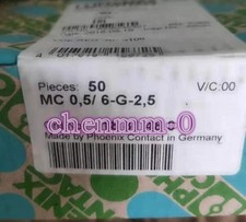 50pcs/box NEW phoenixcontact MC 0.5/6-G-2.5 socket 1881480