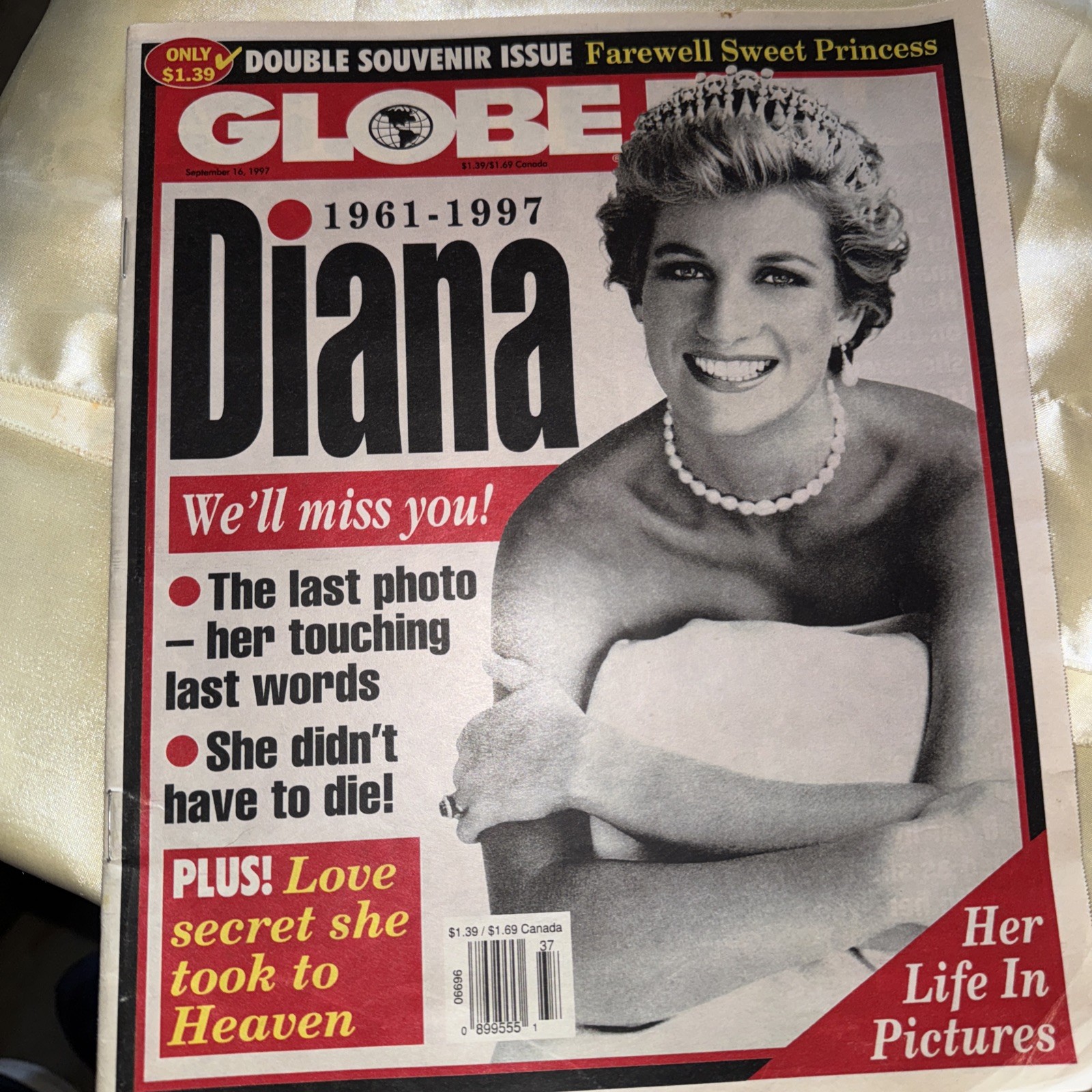 GLOBE September 16, 1997 DOUBLE SOUVENIR ISSUE Farewell Sweet Princess