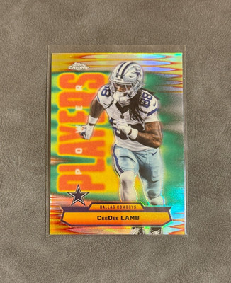   Topps Chrome NFL 2025 - CeeDee Lamb - Dallas Cowboys - Power Refractor